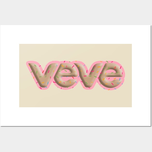 Veve Sprinkle Logo - Dolce Inspired Wall Art by VeVe T-Shirts